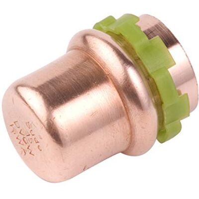 Comap bouchon à sertir pour tube cuivre diamètre 12 mm 5301vw12 - Publicité Comap bouchon à sertir pour tube cuivre diamètre 12 mm 5301vw12 - Publicité