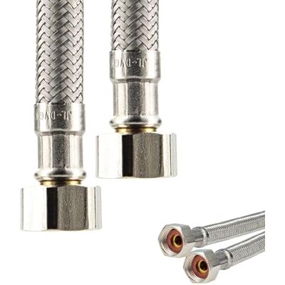 tecuro Tuyau de raccordement DN 8 IG x IG Pour installation sanitaire KTW-A- DVGW (3/8 x 3/8 x 800 mm) - Publicité tecuro Tuyau de raccordement DN 8 IG x IG Pour installation sanitaire KTW-A- DVGW (3/8 x 3/8 x 800 mm) - Publicité
