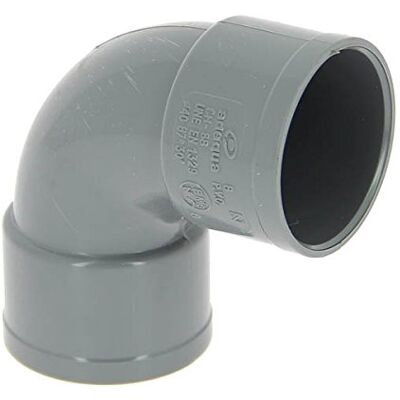 Adequa systèmes évacuation – Coude 87,5 PVC ch-88 raccords femelle/femelle Ø 40 - Publicité Adequa systèmes évacuation – Coude 87,5 PVC ch-88 raccords femelle/femelle Ø 40 - Publicité