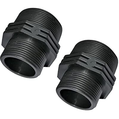 AERZETIX Lot de 2 Réductions à Visser Mâle/Mâle Filetage 1 1/2"x2" en Plastique Mamelons Réduits à Raccord Fileté PN 6 Bars - Publicité AERZETIX Lot de 2 Réductions à Visser Mâle/Mâle Filetage 1 1/2"x2" en Plastique Mamelons Réduits à Raccord Fileté PN 6 Bars - Publicité