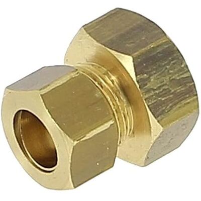 Anjou Connectique Arcanaute Raccord laiton bicône Raccord bicône droit Femelle 1/2" (15/21)-Cuivre 12 - Publicité Anjou Connectique Arcanaute Raccord laiton bicône Raccord bicône droit Femelle 1/2" (15/21)-Cuivre 12 - Publicité