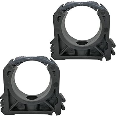 AERZETIX C51791 Lot de 2 Colliers de Fixation Murale pour Tuyau Ø40mm Support Guide Accroche pour Tube en Plastique - Publicité AERZETIX C51791 Lot de 2 Colliers de Fixation Murale pour Tuyau Ø40mm Support Guide Accroche pour Tube en Plastique - Publicité