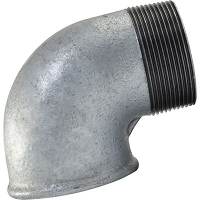 AERZETIX Coude en Fonte 2'' Mâle-Femelle à 90° Raccord de Tuyau Fileté à Visser Finition Zinguée Filetage Plomberie Chauffage Travaux Installation d'Eau Alimentation C65055 - Publicité AERZETIX Coude en Fonte 2'' Mâle-Femelle à 90° Raccord de Tuyau Fileté à Visser Finition Zinguée Filetage Plomberie Chauffage Travaux Installation d'Eau Alimentation C65055 - Publicité