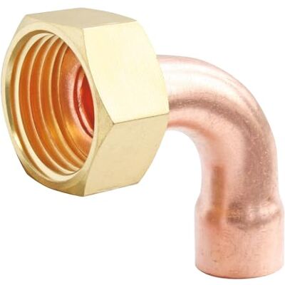 Somatherm - for you - Cu elbow Ø12 - nut 15/21 - Fitting - Publicité Somatherm - for you - Cu elbow Ø12 - nut 15/21 - Fitting - Publicité