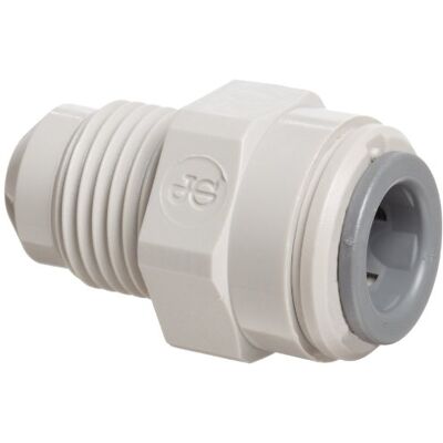 John Guest Adaptateur droit 3/8" Tube OD x 1/4" MFL filetage mâle (un fourni) - Publicité John Guest Adaptateur droit 3/8" Tube OD x 1/4" MFL filetage mâle (un fourni) - Publicité