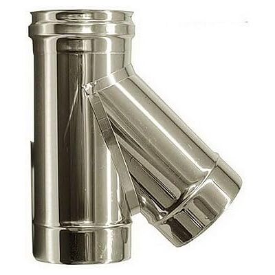 MBM Té 135 ° Tuyau DN 130 Inox 316 - Publicité MBM Té 135 ° Tuyau DN 130 Inox 316 - Publicité