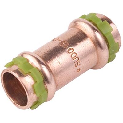 Comap Raccord cuivre droit à sertir Femelle Ø 28 mm - Publicité Comap Raccord cuivre droit à sertir Femelle Ø 28 mm - Publicité