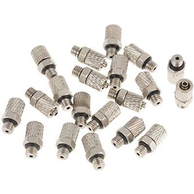 Walfront 20Pcs M5 4mm Raccord Rapide de Tuyau d'Air, Connecteur Droit Pneumatique Mâle - Publicité Walfront 20Pcs M5 4mm Raccord Rapide de Tuyau d'Air, Connecteur Droit Pneumatique Mâle - Publicité