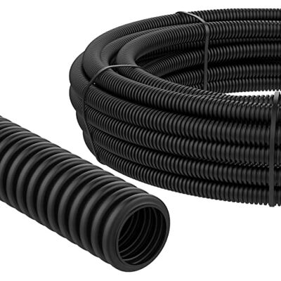 AUPROTEC Gaine Annelée 2 5 10 25 ou 50 m Buse Non Fendue de Protection des Câbles Choix: (Ø int. 22 mm, 25m mètre) - Publicité AUPROTEC Gaine Annelée 2 5 10 25 ou 50 m Buse Non Fendue de Protection des Câbles Choix: (Ø int. 22 mm, 25m mètre) - Publicité
