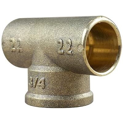 Anjou Connectique Arcanaute Raccord laiton à souder Té égal Femelle 130 GCU 3/4" (20/27) Tube Cuivre Ø22 - - Publicité Anjou Connectique Arcanaute Raccord laiton à souder Té égal Femelle 130 GCU 3/4" (20/27) Tube Cuivre Ø22 - - Publicité