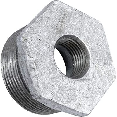 AERZETIX Réduction Mâle/Femelle 1 1/2''x1/2'' Zinguée en Fonte Raccord de Tuyau Fileté à Butée Intérieure à Visser Mamelon Réduit Plomberie-Chauffage Travaux Installation d'Eau C64941 - Publicité AERZETIX Réduction Mâle/Femelle 1 1/2''x1/2'' Zinguée en Fonte Raccord de Tuyau Fileté à Butée Intérieure à Visser Mamelon Réduit Plomberie-Chauffage Travaux Installation d'Eau C64941 - Publicité