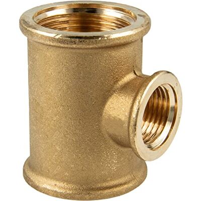 tecuro Raccord en T tous côtés avec filetage intérieur Rp 3/4 x 1/2 x 3/4", MS-blank CW617N - Publicité tecuro Raccord en T tous côtés avec filetage intérieur Rp 3/4 x 1/2 x 3/4", MS-blank CW617N - Publicité