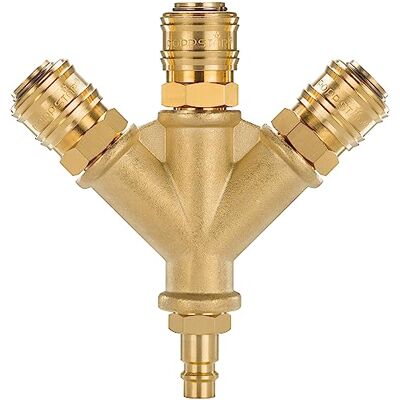 POPPSTAR Distributeur d'air comprimé triple avec raccords rapides 3/8" (raccord d'air comprimé standard DN 7,2) - Publicité POPPSTAR Distributeur d'air comprimé triple avec raccords rapides 3/8" (raccord d'air comprimé standard DN 7,2) - Publicité