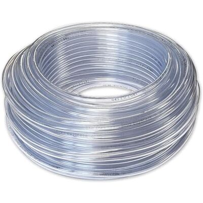 OC-PRO TUYAU SOUPLE CRISTAL TRANSPARENT PVC Ø 6 MM POUR USAGES DIVERS 50 M - Publicité OC-PRO TUYAU SOUPLE CRISTAL TRANSPARENT PVC Ø 6 MM POUR USAGES DIVERS 50 M - Publicité