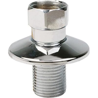 Comap 2105 Raccord Droit avec Rosace-M 3/8' -F 1/2' -Écrou Prisonnier-Vendu par 2, Inox - Publicité Comap 2105 Raccord Droit avec Rosace-M 3/8' -F 1/2' -Écrou Prisonnier-Vendu par 2, Inox - Publicité