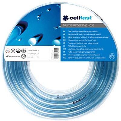 Cellfast Universal Tuyau Universel Bleu 8 mm x 1,5 mm 5 m - Publicité Cellfast Universal Tuyau Universel Bleu 8 mm x 1,5 mm 5 m - Publicité