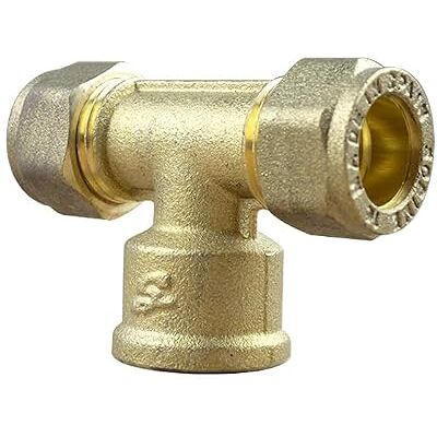 Arcanaute Raccord laiton bicône Té bicone 1/2" (15/21) Femelle Cuivre Ø16 - - Publicité Arcanaute Raccord laiton bicône Té bicone 1/2" (15/21) Femelle Cuivre Ø16 - - Publicité
