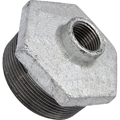 AERZETIX Réduction Mâle/Femelle 2''x1/2'' Zinguée en Fonte Raccord de Tuyau Fileté à Butée Intérieure à Visser Mamelon Réduit Plomberie-Chauffage Travaux Installation d'Eau Manchon C64942 - Publicité AERZETIX Réduction Mâle/Femelle 2''x1/2'' Zinguée en Fonte Raccord de Tuyau Fileté à Butée Intérieure à Visser Mamelon Réduit Plomberie-Chauffage Travaux Installation d'Eau Manchon C64942 - Publicité