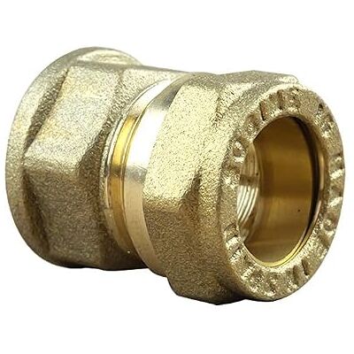 Anjou Connectique Arcanaute Raccord laiton bicône Raccord bicône droit Femelle 1/2" (15/21)-Cuivre 16 - Publicité Anjou Connectique Arcanaute Raccord laiton bicône Raccord bicône droit Femelle 1/2" (15/21)-Cuivre 16 - Publicité