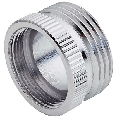 Schläfer Adaptateur Robinet M22x1 Femelle vers 3/4" (20/27) Mâle 614310 Raccord Réducteur en Laiton Chromé pour Tuyau Douche, Arrosage & Cuisine avec Joint 614310 - Publicité Schläfer Adaptateur Robinet M22x1 Femelle vers 3/4" (20/27) Mâle 614310 Raccord Réducteur en Laiton Chromé pour Tuyau Douche, Arrosage & Cuisine avec Joint 614310 - Publicité