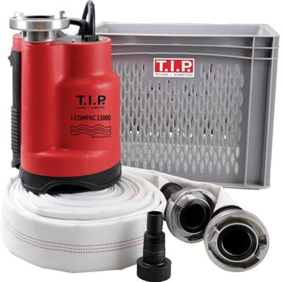 T.I.P. Technische Industrie Produkte I-Compac 13000 30702 Pompe de drainage submersible 13000 l/h 9 m - Publicité T.I.P. Technische Industrie Produkte I-Compac 13000 30702 Pompe de drainage submersible 13000 l/h 9 m - Publicité