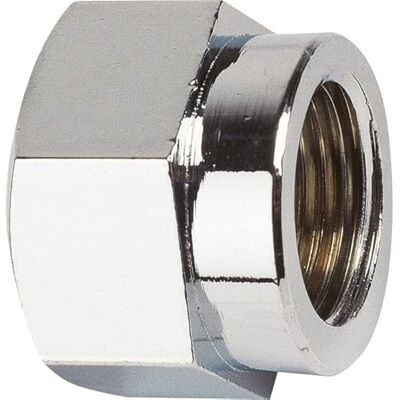 Comap Raccord Laiton Chromé Hexagonal Réduit à Visser F 1/2" à Visser F 3/8" - Publicité Comap Raccord Laiton Chromé Hexagonal Réduit à Visser F 1/2" à Visser F 3/8" - Publicité