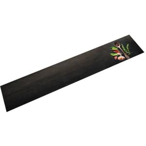 vidaXL Tapis de Cuisine Lavable Impression d'Épices, Paillasson Antidérapant, Tapis de Sol, Tapis Devant Évier, Moderne, 60x300 cm Velours - Publicité vidaXL Tapis de Cuisine Lavable Impression d'Épices, Paillasson Antidérapant, Tapis de Sol, Tapis Devant Évier, Moderne, 60x300 cm Velours - Publicité