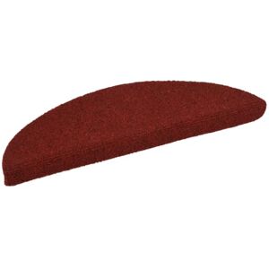 vidaXL Tapis d'escalier Autocollants 15 pièces 56 x 17 x 3 cm Rouge Bordeaux Demi-Rond - Publicité vidaXL Tapis d'escalier Autocollants 15 pièces 56 x 17 x 3 cm Rouge Bordeaux Demi-Rond - Publicité