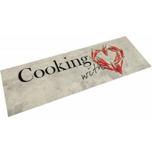 vidaXL Tapis de Cuisine Lavable Imprimé de Piment Cooking, Paillasson Antidérapant, Tapis de Sol Maison Intérieur, Moderne, 60x180 cm - Publicité vidaXL Tapis de Cuisine Lavable Imprimé de Piment Cooking, Paillasson Antidérapant, Tapis de Sol Maison Intérieur, Moderne, 60x180 cm - Publicité