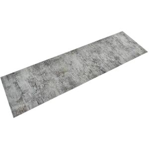 vidaXL Tapis de cuisine lavable impression béton 45x150 cm velours - Publicité vidaXL Tapis de cuisine lavable impression béton 45x150 cm velours - Publicité