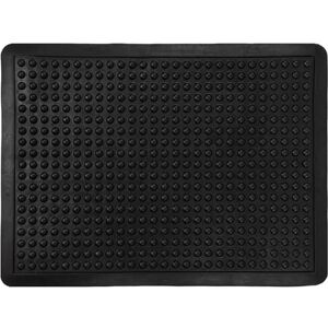 ANRO Tapis anti-fatigue 60 x 80 cm Tapis de travail ergonomique en caoutchouc avec picots Bubble Antidérapant Noir - Publicité ANRO Tapis anti-fatigue 60 x 80 cm Tapis de travail ergonomique en caoutchouc avec picots Bubble Antidérapant Noir - Publicité