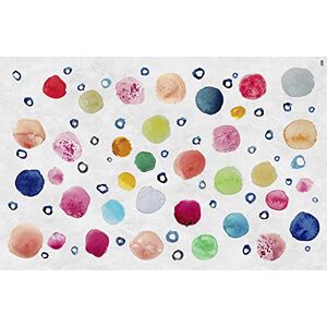 VILBER Tapis en Vinyle Dots - 100 x 153 x 0,2 cm - Publicité VILBER Tapis en Vinyle Dots - 100 x 153 x 0,2 cm - Publicité