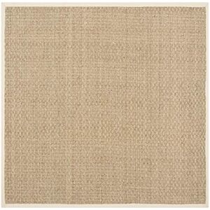Tapis Beige 183x183 cm - Naturel et Doux par Yessica - Publicité Tapis Beige 183x183 cm - Naturel et Doux par Yessica - Publicité