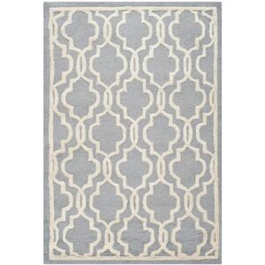 Safavieh - Elle Textile - Argent - 150x90 cm - Tapis - Publicité Safavieh - Elle Textile - Argent - 150x90 cm - Tapis - Publicité