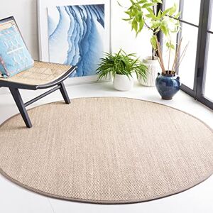 Tapis en sisal Safavieh Khaki 120x120cm - Tapis - Publicité Tapis en sisal Safavieh Khaki 120x120cm - Tapis - Publicité