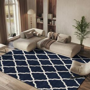 Safavieh - Kate - bleu - 274x183x5 cm rug - Publicité Safavieh - Kate - bleu - 274x183x5 cm rug - Publicité