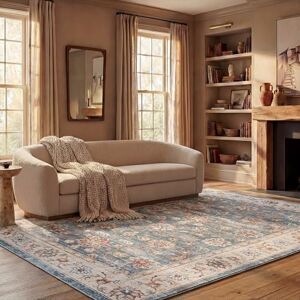 Tapis Safavieh Vert/Beige 245x305cm - Style Traditionnel - Publicité Tapis Safavieh Vert/Beige 245x305cm - Style Traditionnel - Publicité