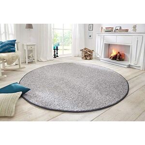 BT Carpet Wolly Tapis Rond Tapis de Salon en Tissu Plat à Poils Courts Aspect Laine Skandi Skandi Salle à Manger, Salon, Chambre d'enfant, Chambre à Coucher, crème, 133 cm - Publicité BT Carpet Wolly Tapis Rond Tapis de Salon en Tissu Plat à Poils Courts Aspect Laine Skandi Skandi Salle à Manger, Salon, Chambre d'enfant, Chambre à Coucher, crème, 133 cm - Publicité