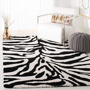 Safavieh - Florida - Ivoire/Noir - 185x275 cm Rug - Publicité Safavieh - Florida - Ivoire/Noir - 185x275 cm Rug - Publicité