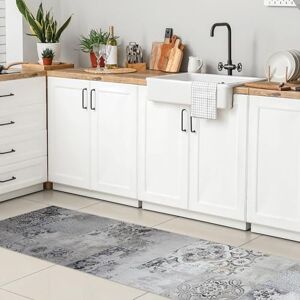Dekoidea Whispering Stone Tapis en vinyle - Moderne pour cuisine et salle de bain - Publicité Dekoidea Whispering Stone Tapis en vinyle - Moderne pour cuisine et salle de bain - Publicité