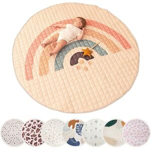 Tapis de Jeu Boho Arc-en-Ciel Hakuna Matte 150x150cm - Publicité Tapis de Jeu Boho Arc-en-Ciel Hakuna Matte 150x150cm - Publicité