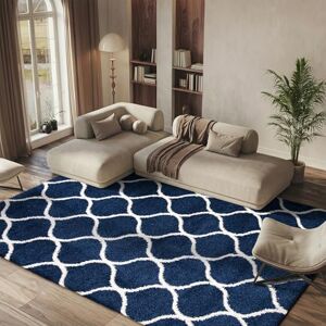 Safavieh - Zoey - Bleu - Polypropylène - Tapis - Publicité Safavieh - Zoey - Bleu - Polypropylène - Tapis - Publicité