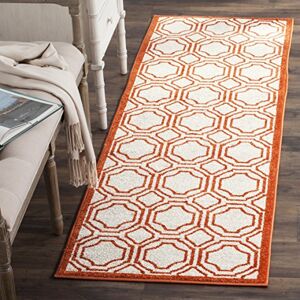 Safavieh - Loper Ferrat - Orange - 240x60x0.64 cm - Rug - Publicité Safavieh - Loper Ferrat - Orange - 240x60x0.64 cm - Rug - Publicité