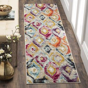 Safavieh - Loper Vistoso - Polypropylène - Multicolore - Tapis - Publicité Safavieh - Loper Vistoso - Polypropylène - Multicolore - Tapis - Publicité