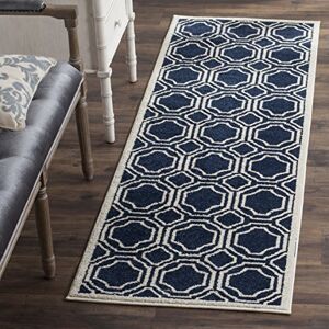 Safavieh - Amherst Collection - Bleu marine - Ivoire - Rug - Publicité Safavieh - Amherst Collection - Bleu marine - Ivoire - Rug - Publicité