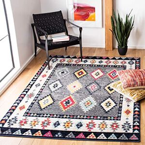 Tapis Adirondack de Safavieh - Rectangulaire, 150x90 cm, Gris - Publicité Tapis Adirondack de Safavieh - Rectangulaire, 150x90 cm, Gris - Publicité