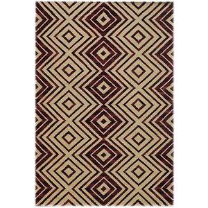 Bakero Kilim 52 Gris/Violet 120 x 180 cm - Publicité Bakero Kilim 52 Gris/Violet 120 x 180 cm - Publicité
