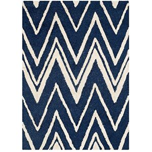 Safavieh - Luca - Bleu - 180x120 cm - Tapis - Publicité Safavieh - Luca - Bleu - 180x120 cm - Tapis - Publicité