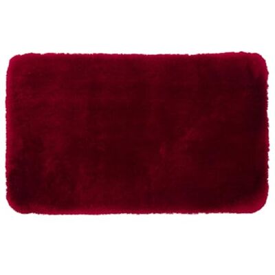 Tapis de bain GÖZZE DELUXE - Rectangulaire, 60x100cm, Polyester, Bordeaux - Publicité Tapis de bain GÖZZE DELUXE - Rectangulaire, 60x100cm, Polyester, Bordeaux - Publicité
