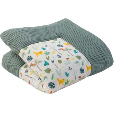 ULLENBOOM Tapis d'éveil pour bébé 100x100 cm 100% OEKO-TEX Fabriqué dans l'UE, épais rembourré forêt tropicale Idéale comme tapis de jeux bébé, tapis de motricité et tapis de sol pour enfant - Publicité ULLENBOOM Tapis d'éveil pour bébé 100x100 cm 100% OEKO-TEX Fabriqué dans l'UE, épais rembourré forêt tropicale Idéale comme tapis de jeux bébé, tapis de motricité et tapis de sol pour enfant - Publicité